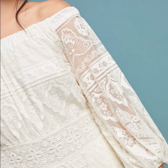 Anthropologie Off The Shoulder Jumpsuit - Picture 3 of 8